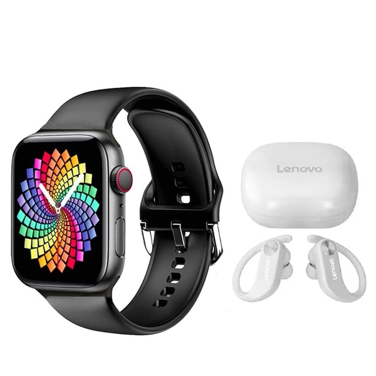 LENOVO - Lenovo Audifonos LP7 tws Audifonos y Toumi Watch 2 Pro HD 1.71 pulgadas
