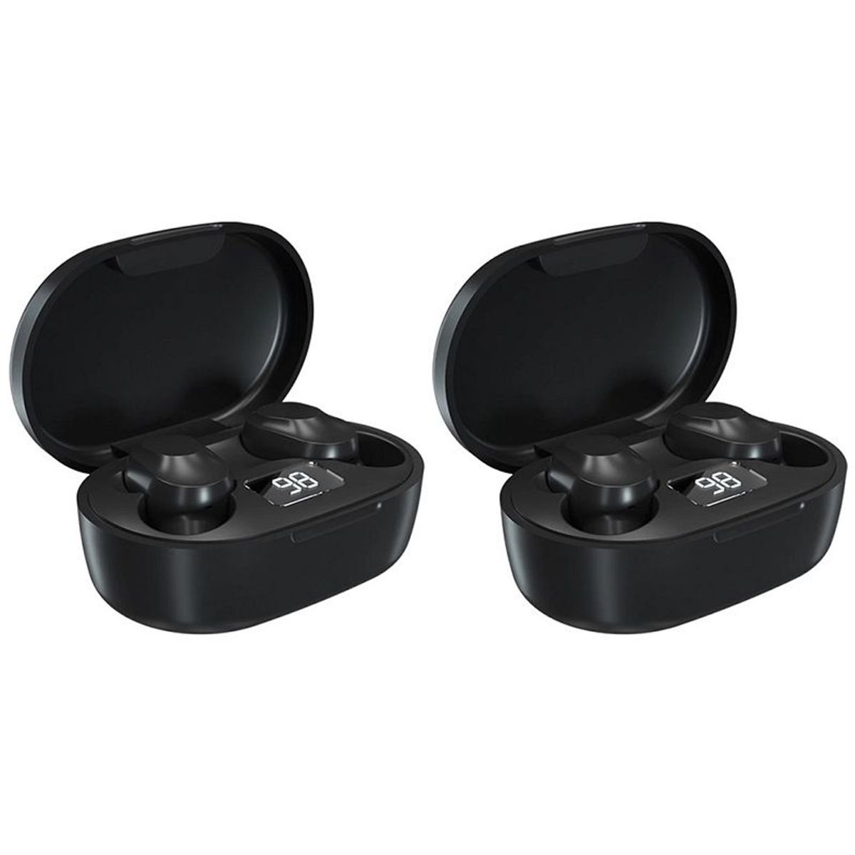 LENOVO - Set 2 De Audífonos Lenovo XT91   Bluetooth-Negro
