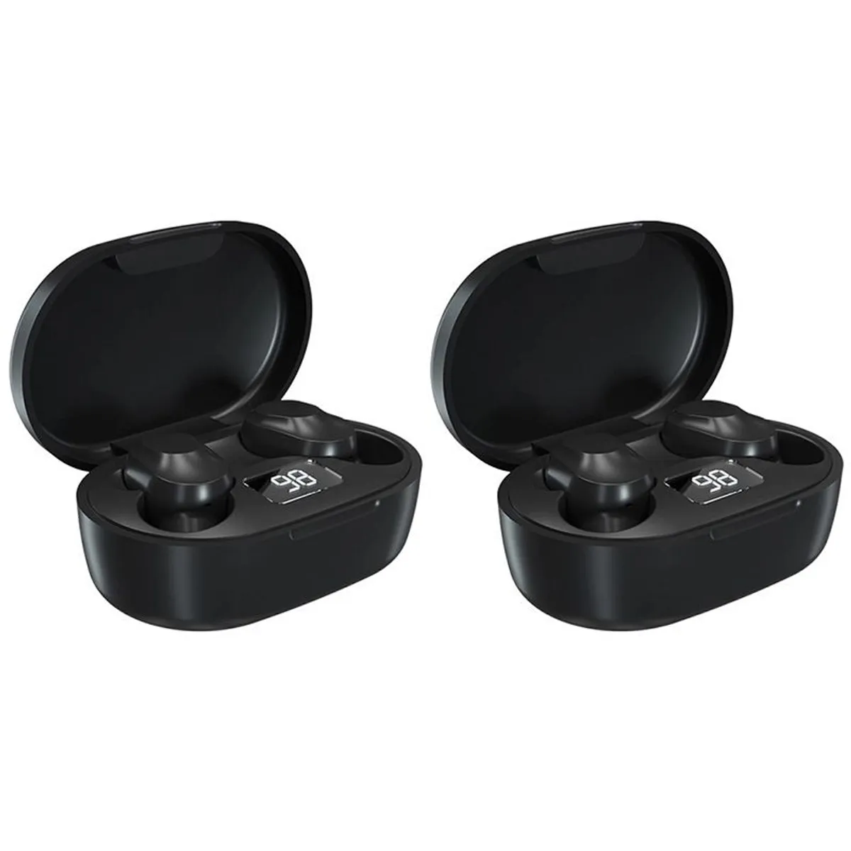 LENOVO - Set 2 De Audífonos Lenovo XT91   Bluetooth-Negro