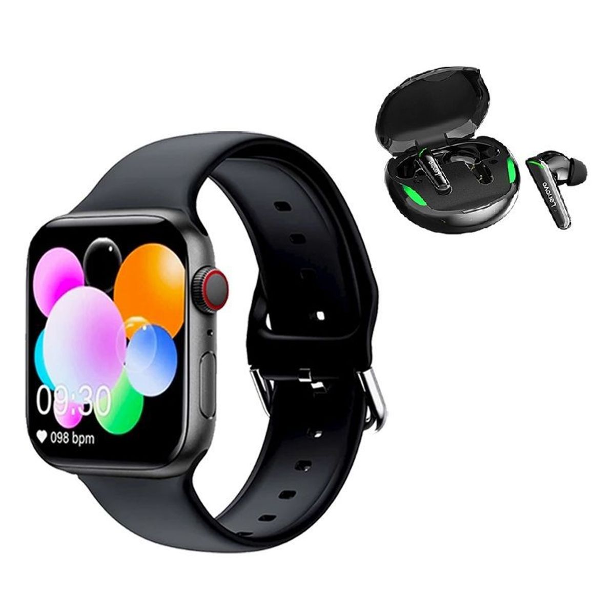 LENOVO - Audífonos Lenovo XT92 Tws y Toumi watch Reloj inteligente