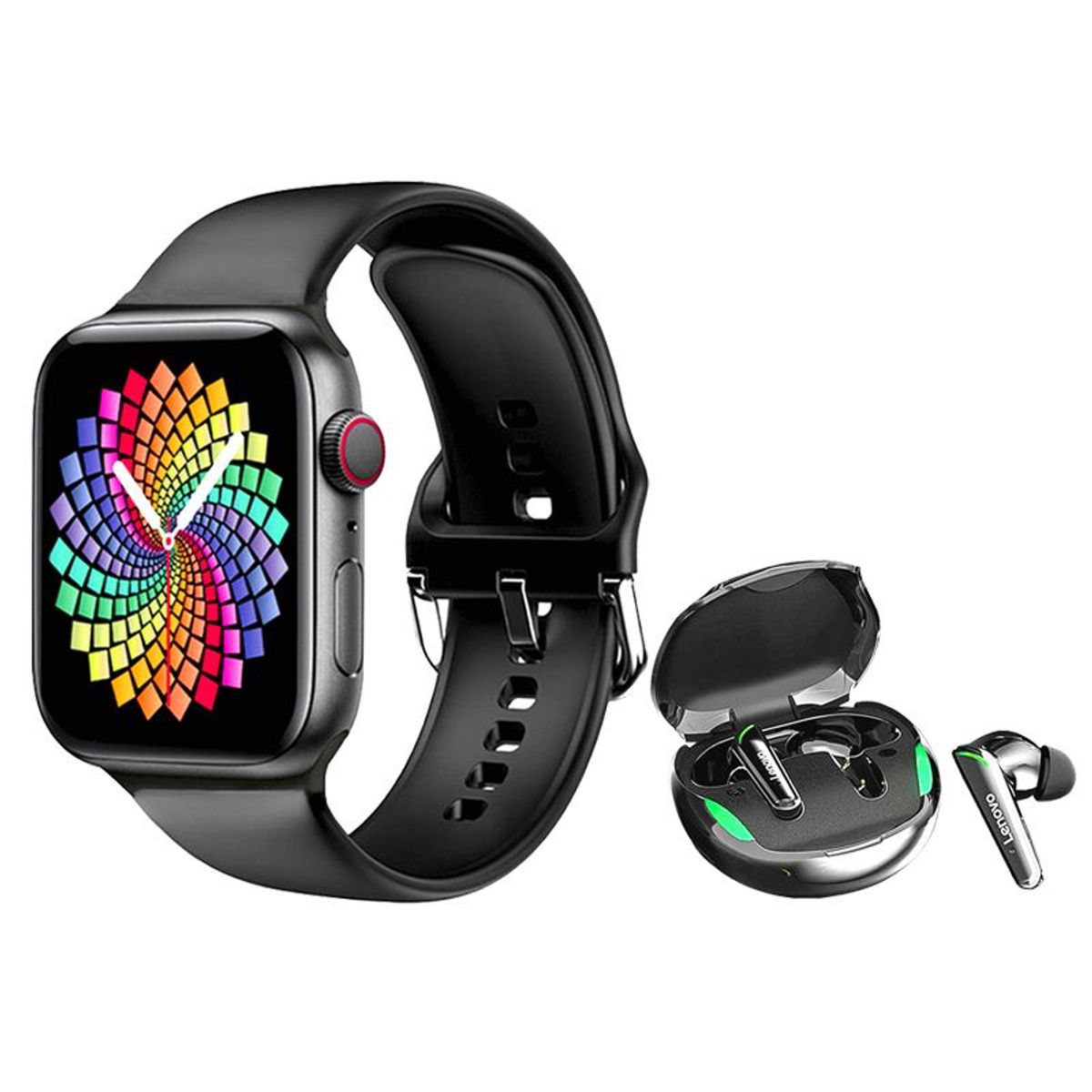 LENOVO - Audífonos Lenovo XT92 Tws y Toumi watch Reloj inteligente