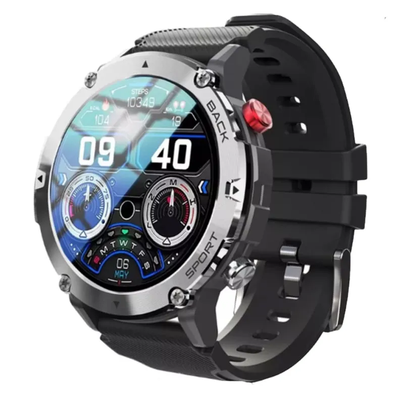 TOUMI - Toumi GT-C reloj inteligente tres defensas IP68 1,32 pulgada