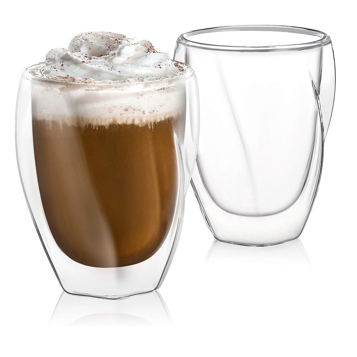 IMPORTADO MC - Vaso vidrio doble pared x 300ml.