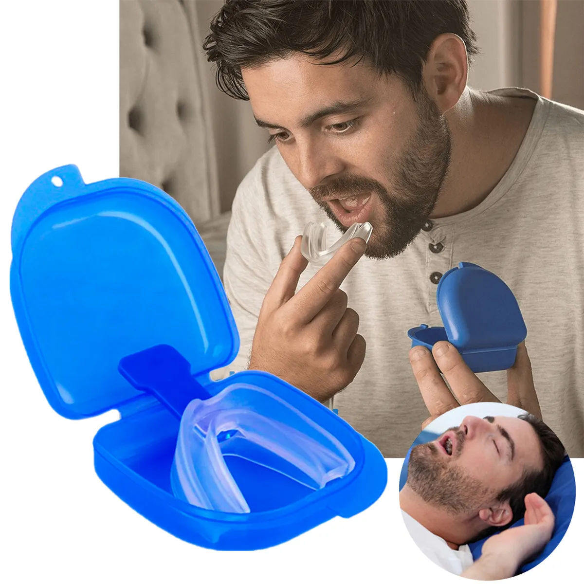 GENERICO - Protector Dental Bucal Antironquidos Duerma Mejor