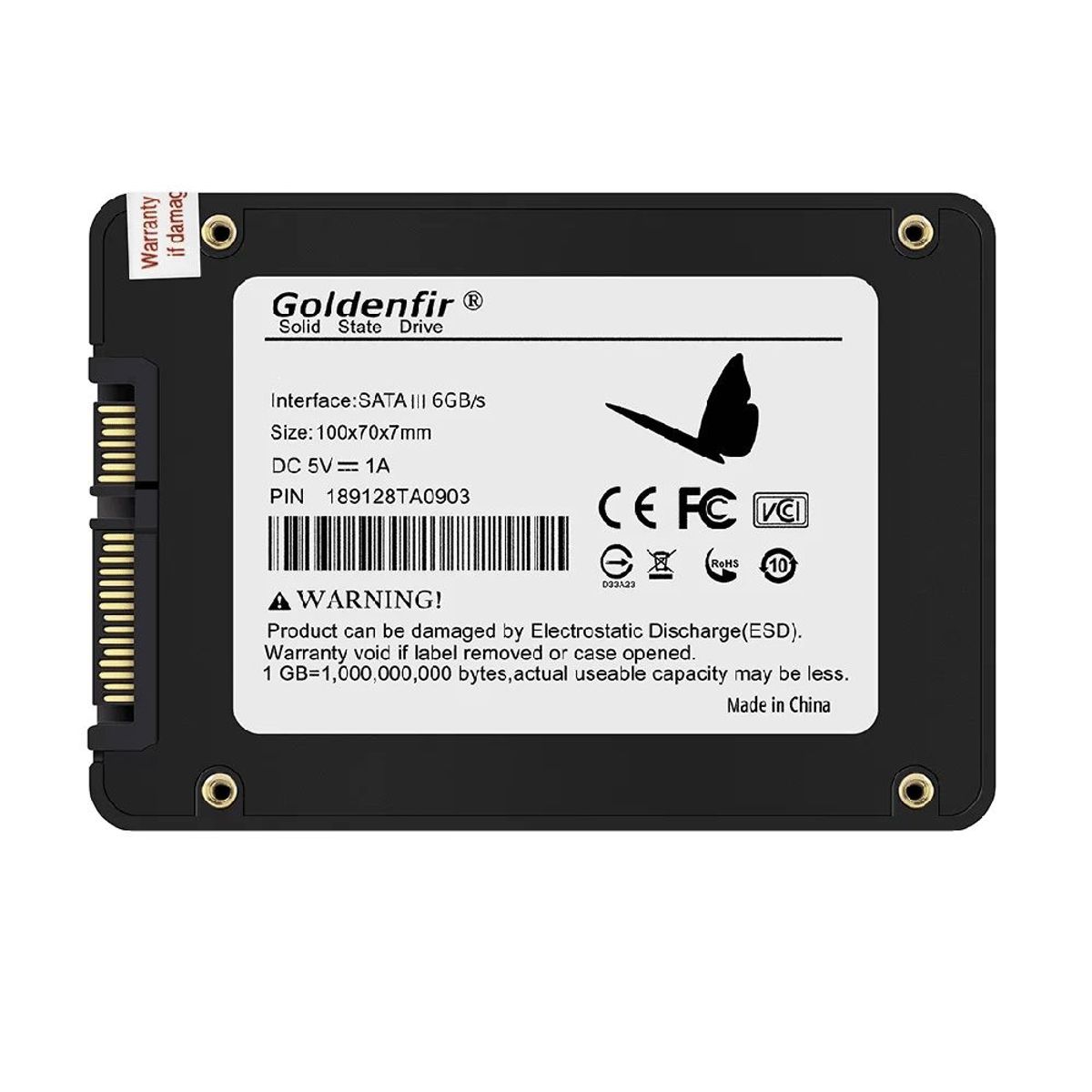 GENERICO - Disco Sólido SSD 1TB SSD Goldenfir Sata3