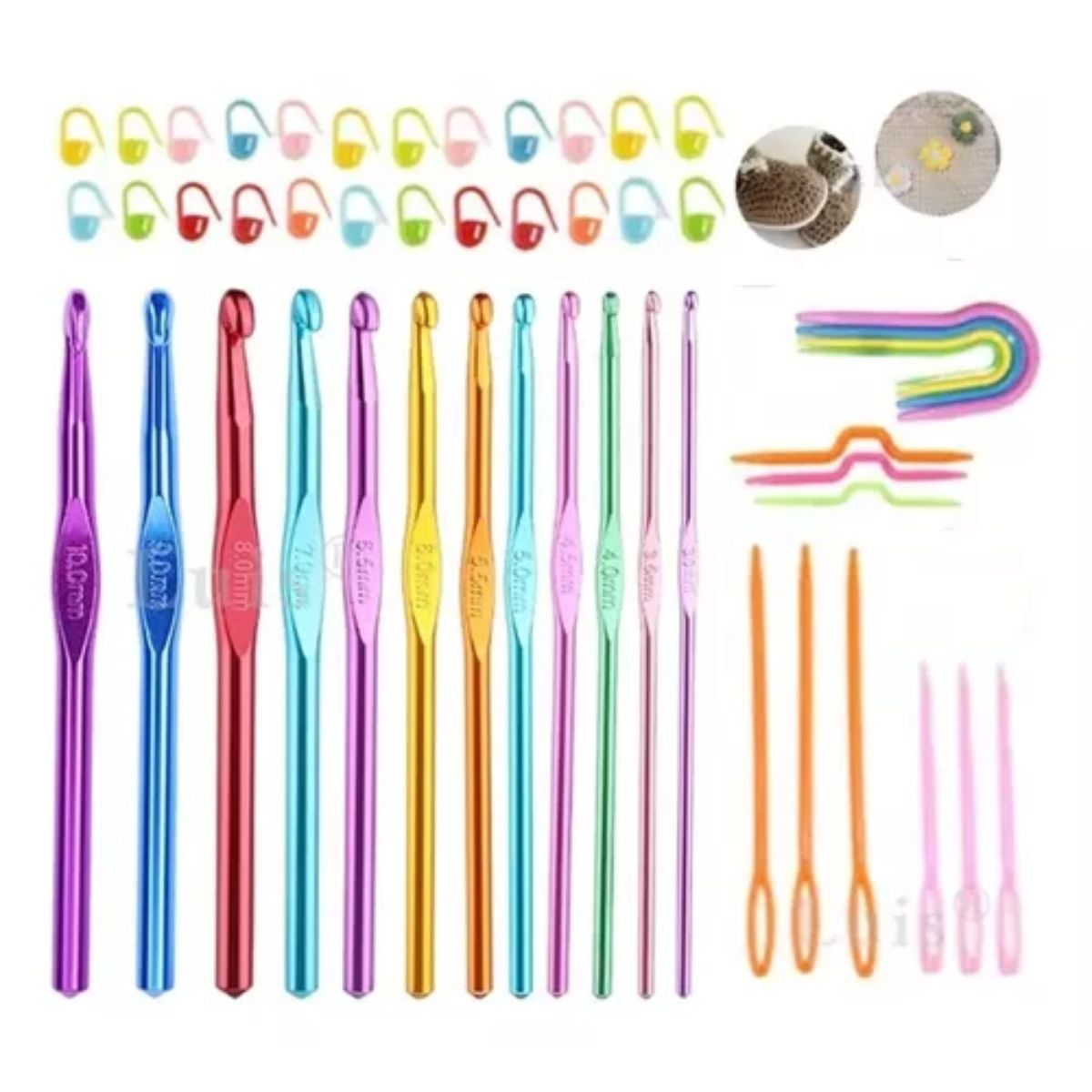 GENERICO - Set De Crochet Y Accesorios