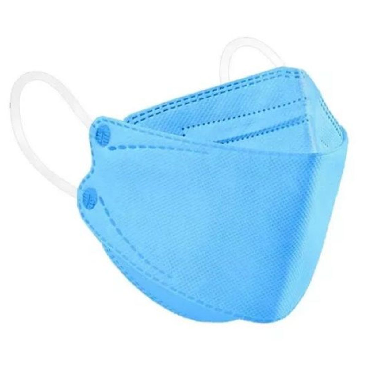GENERICO - MASCARILLA KN95 FISH CELESTE x 20 Unidades