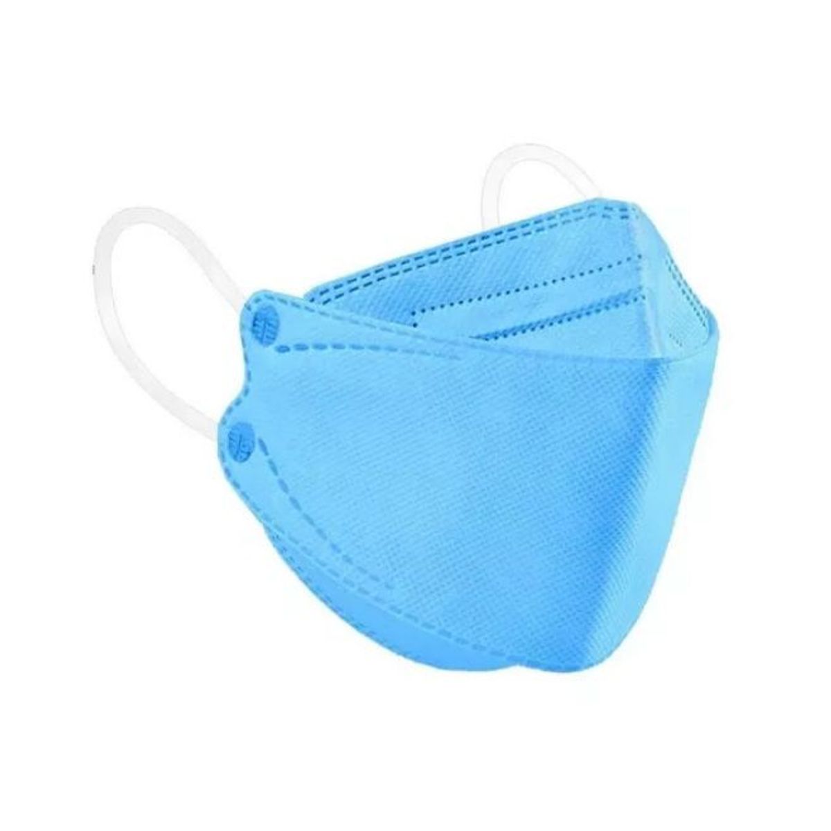 GENERICO - MASCARILLA KN95 FISH CELESTE x 20 Unidades