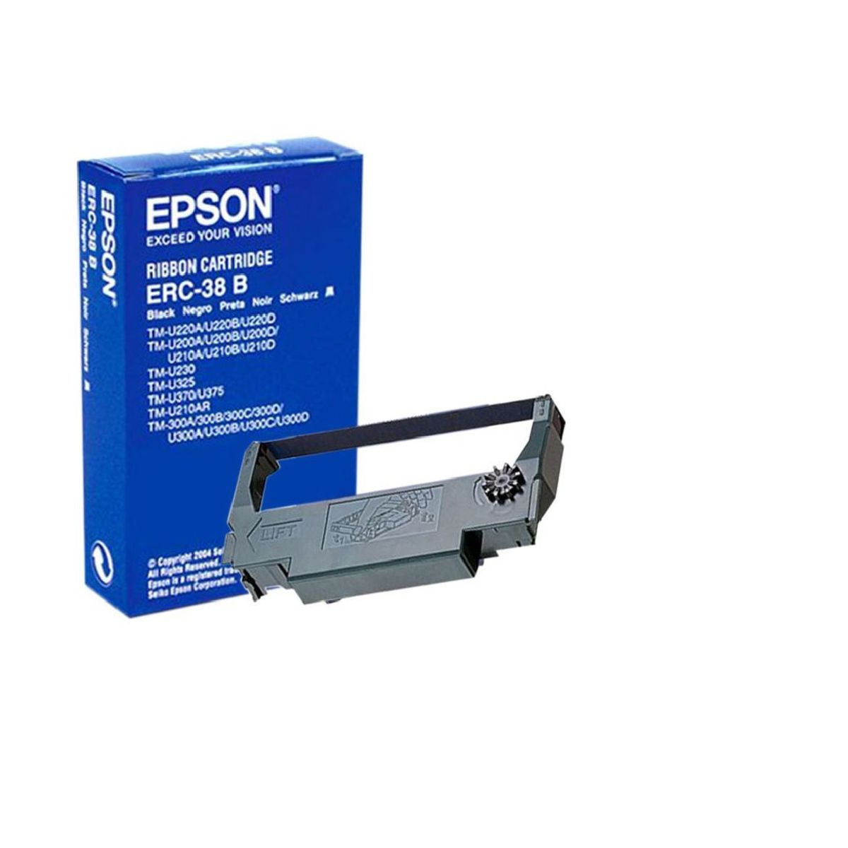 EPSON - Cartucho de Cinta Epson ERC-38B TMU200370375-Negro