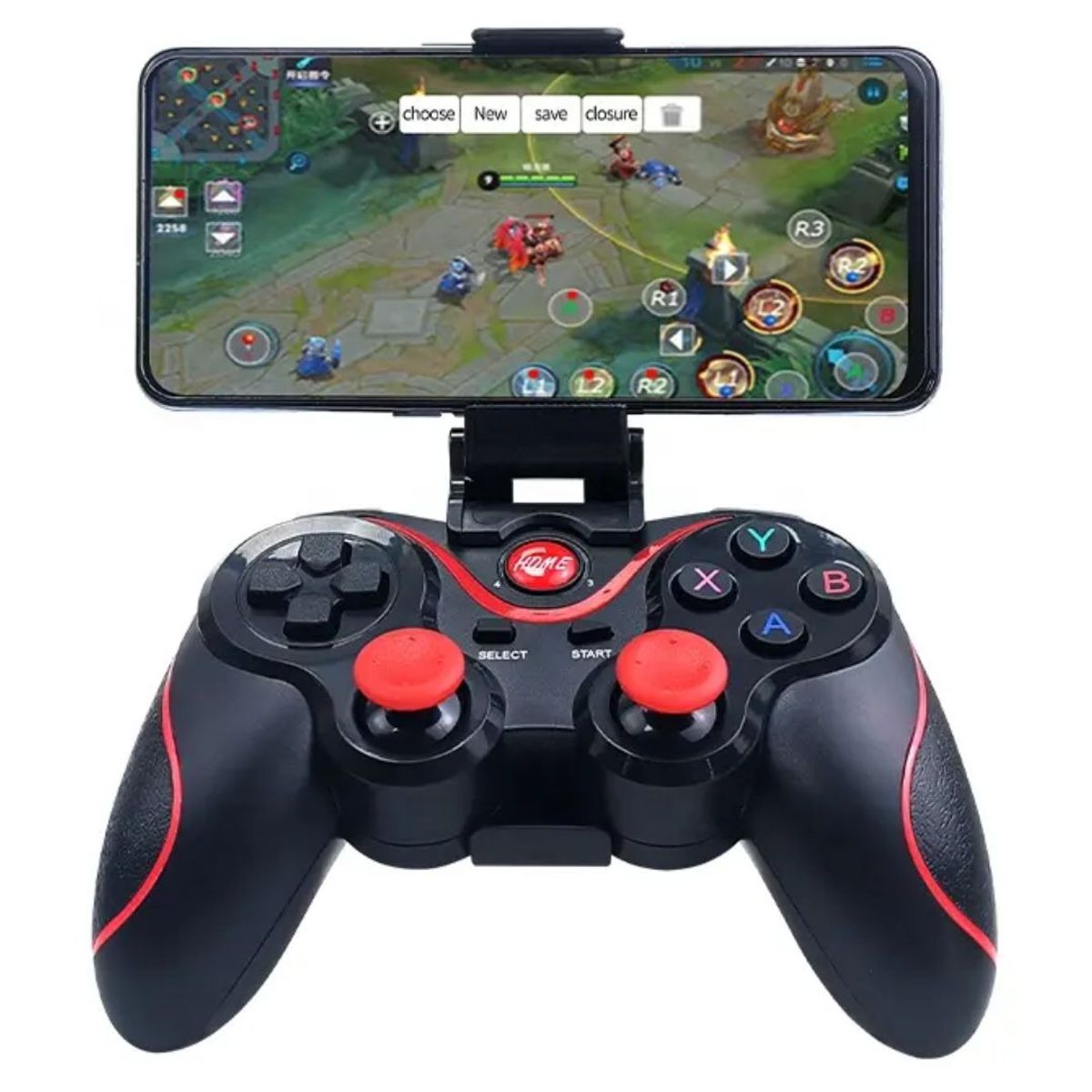 SEISA - Mando Inalámbrico PS3 Android iOS PC Smart TV Tablet SJA-1006B SEISA