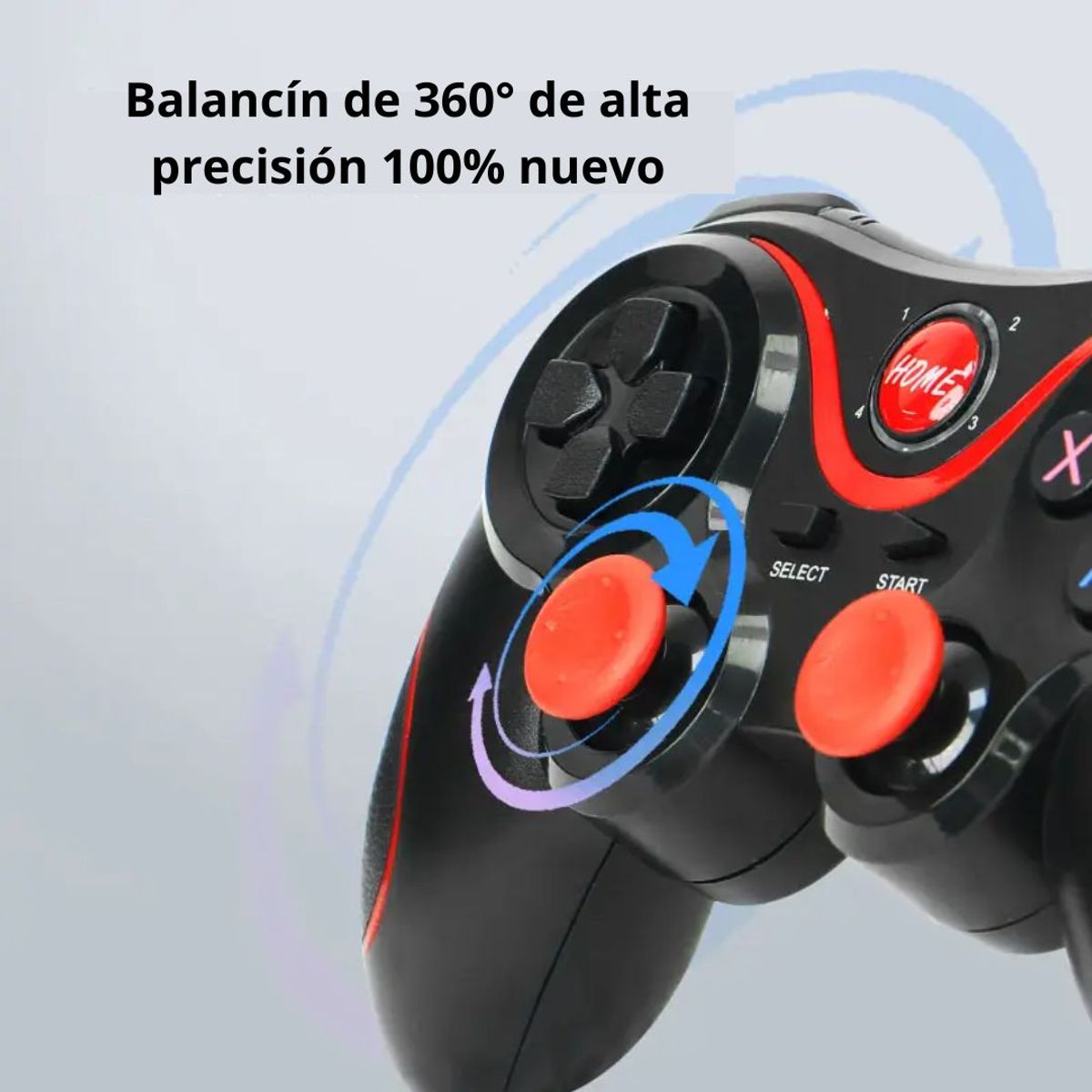 SEISA - Mando Inalámbrico PS3 Android iOS PC Smart TV Tablet SJA-1006B SEISA