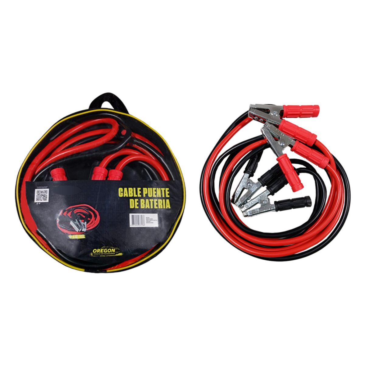 OREGON - Cable Batería 800 Amp Pasacorriente de Arranque Cocodrilo