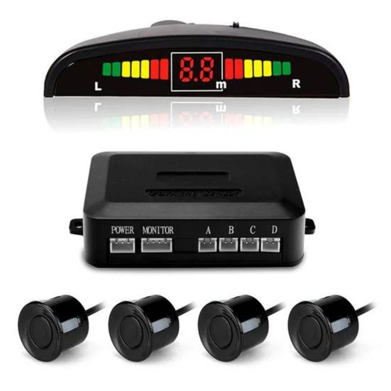 SEISA - Sensor de Retroceso Parqueo Aparcamiento Pantalla LED SEISA