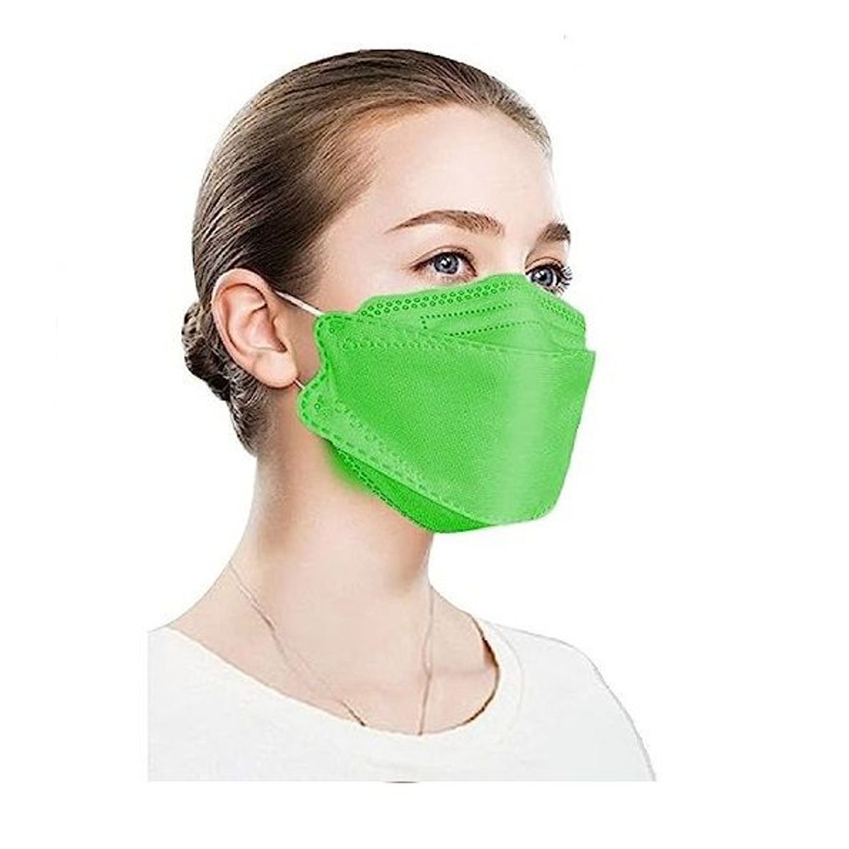 GENERICO - MASCARILLA KN95 FISH VERDE x 20 Unidades