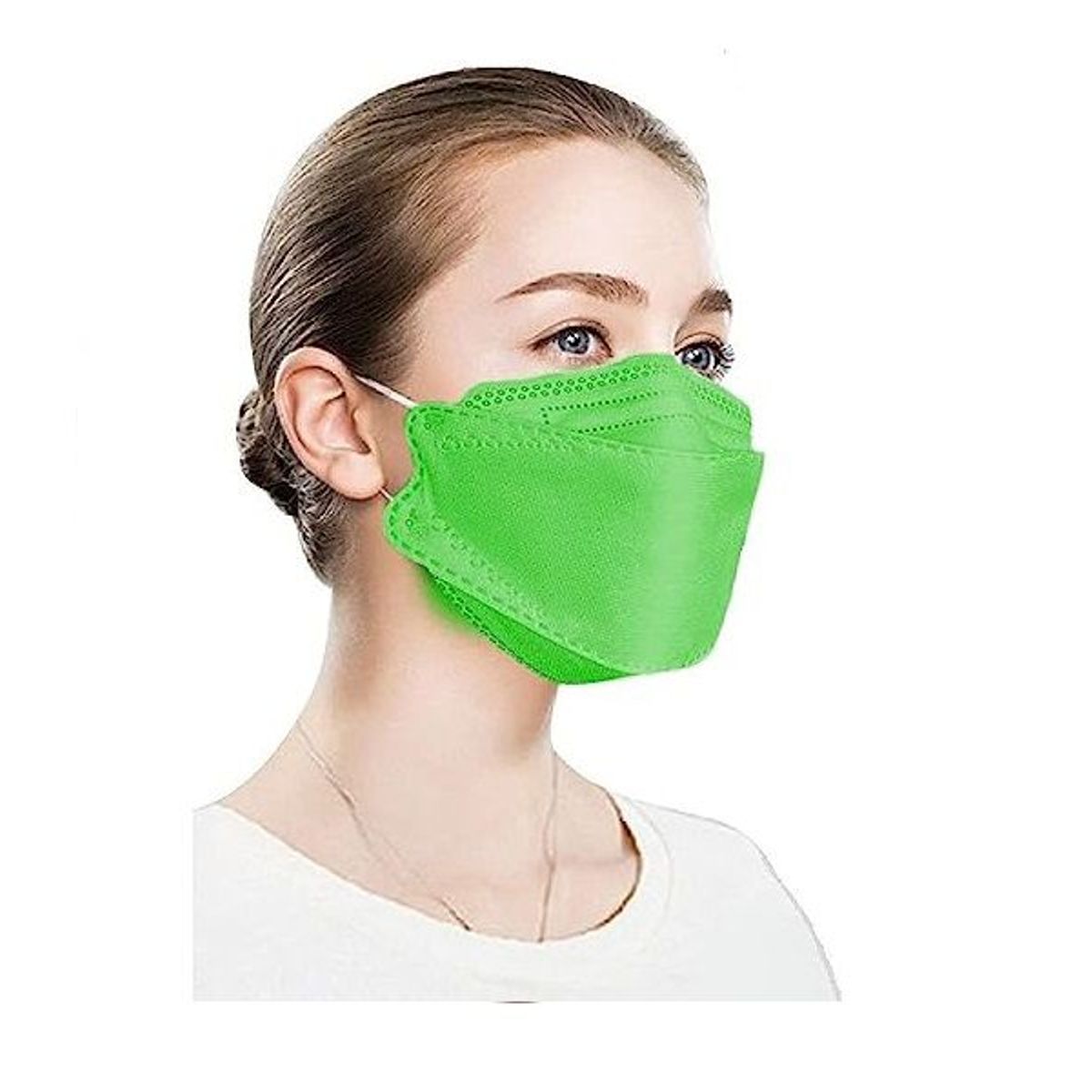 GENERICO - MASCARILLA KN95 FISH VERDE x 20 Unidades