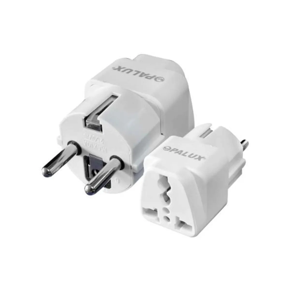 OPALUX - Adaptador Enchufe  Tierra a Tipo F Schuko OP-603-K OPALUX