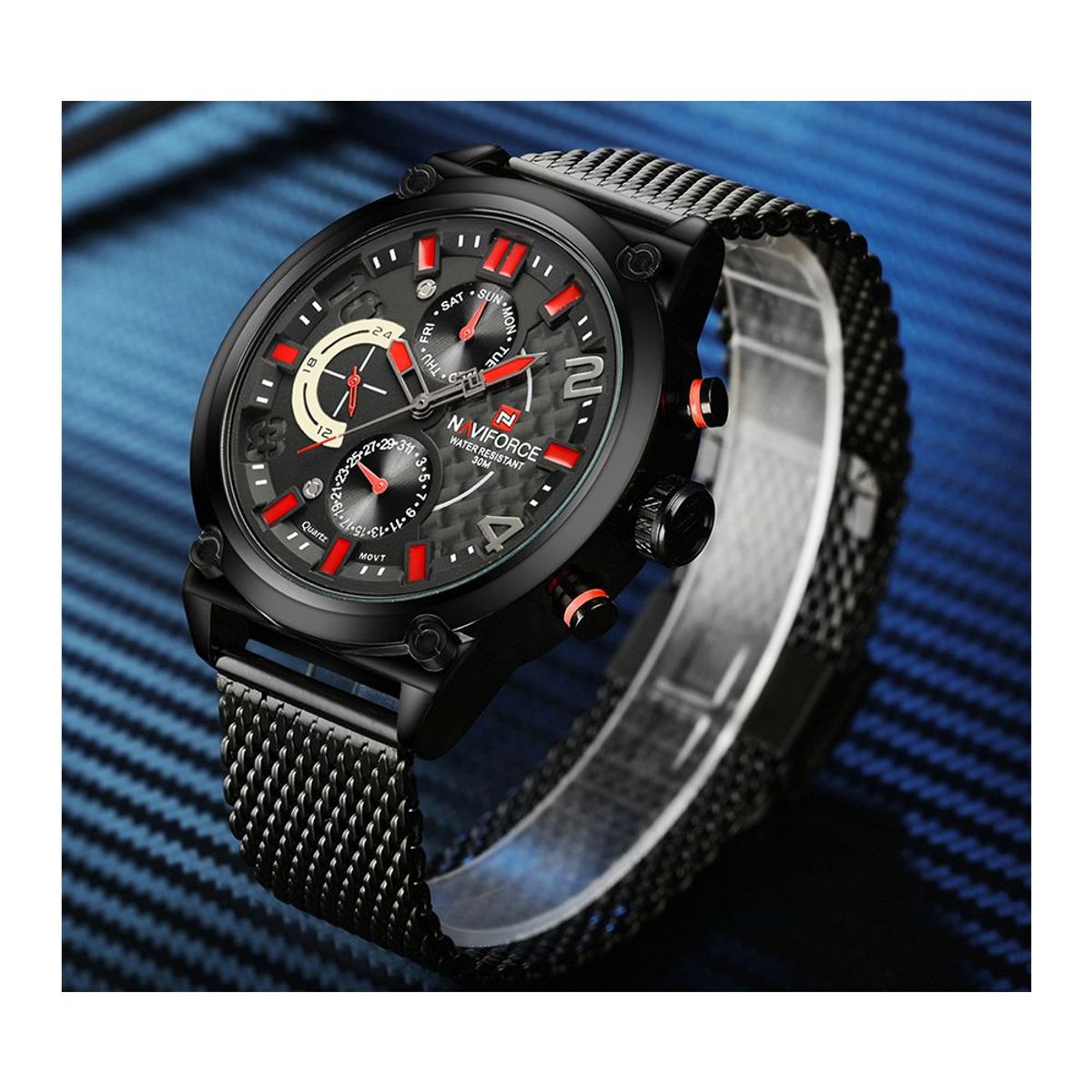 NAVIFORCE - Reloj Naviforce NF9068 en negro_.