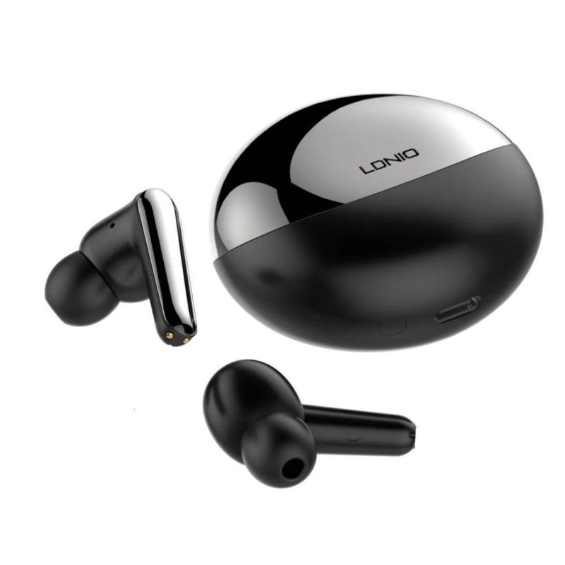 LDNIO - Auriculares Inalámbricos Earbuds T01 Audífonos Bluetooth Negro