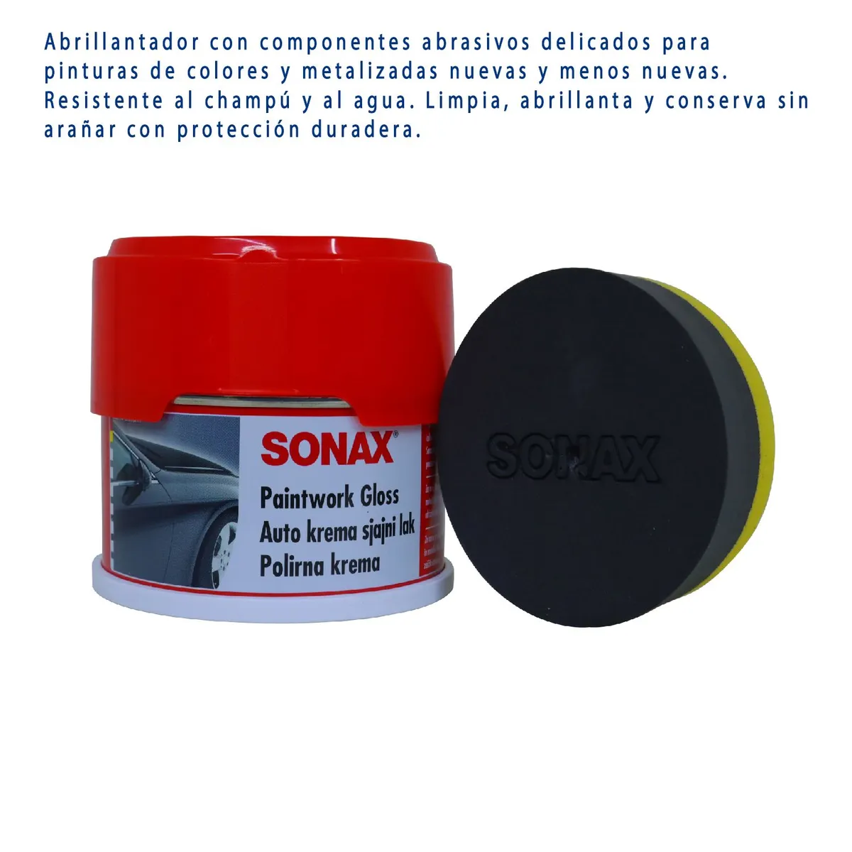 SONAX - CERA EN PASTA CREMA SONAX 250ML
