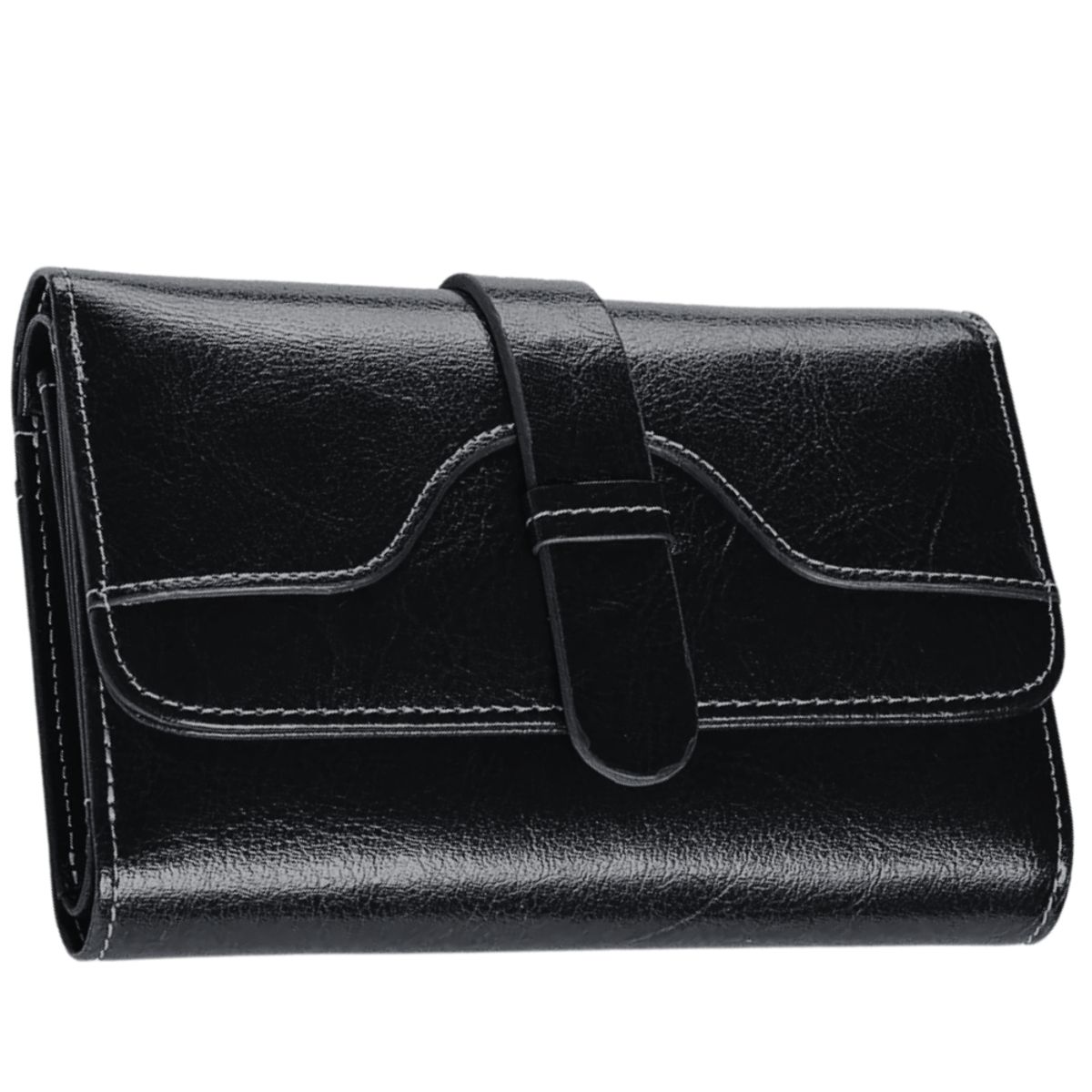 ARMUZ - Billetera de Cuero Vacuno con RFID WALX03 Mujer