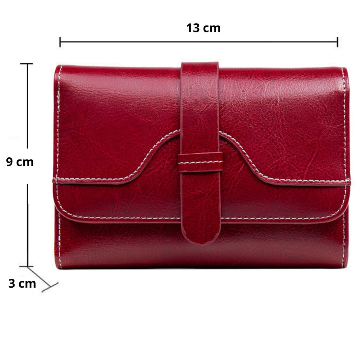 ARMUZ - Billetera de Cuero Vacuno con RFID WALX03 Mujer