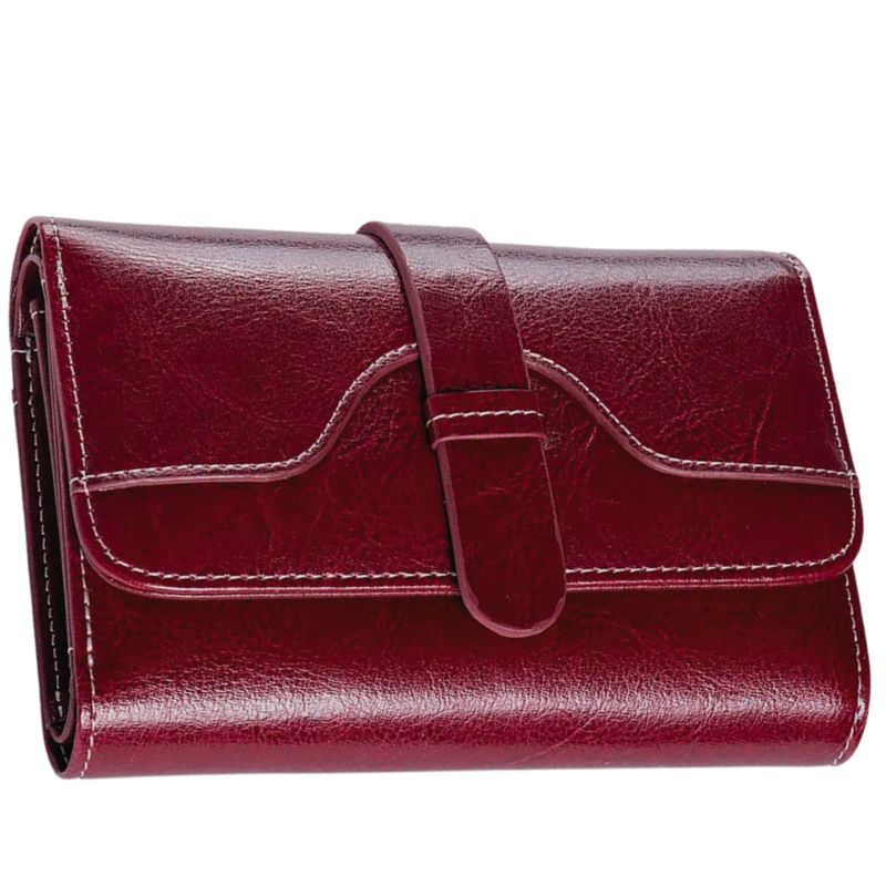 ARMUZ - Billetera de Cuero Vacuno con RFID WALX03 Mujer