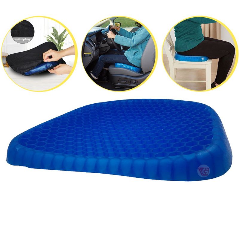 GETHEX - Cojín de Soporte de Gel Confortable con Funda