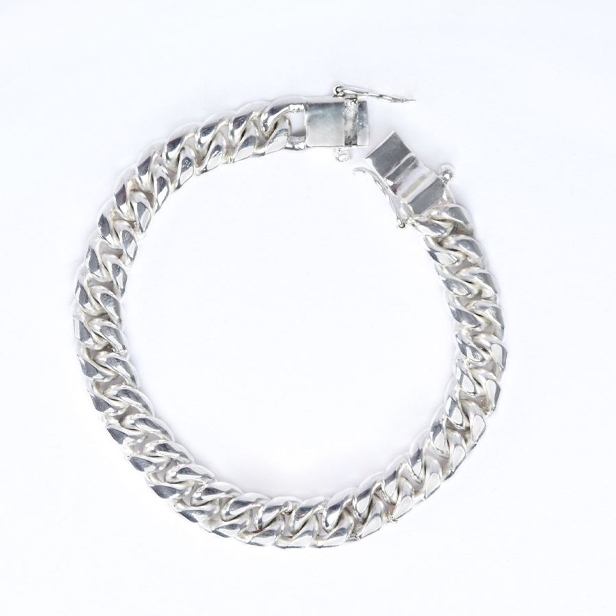 GENERICO - Pulsera de Plata 950 - 60 gr - Caballero - joyería Fina