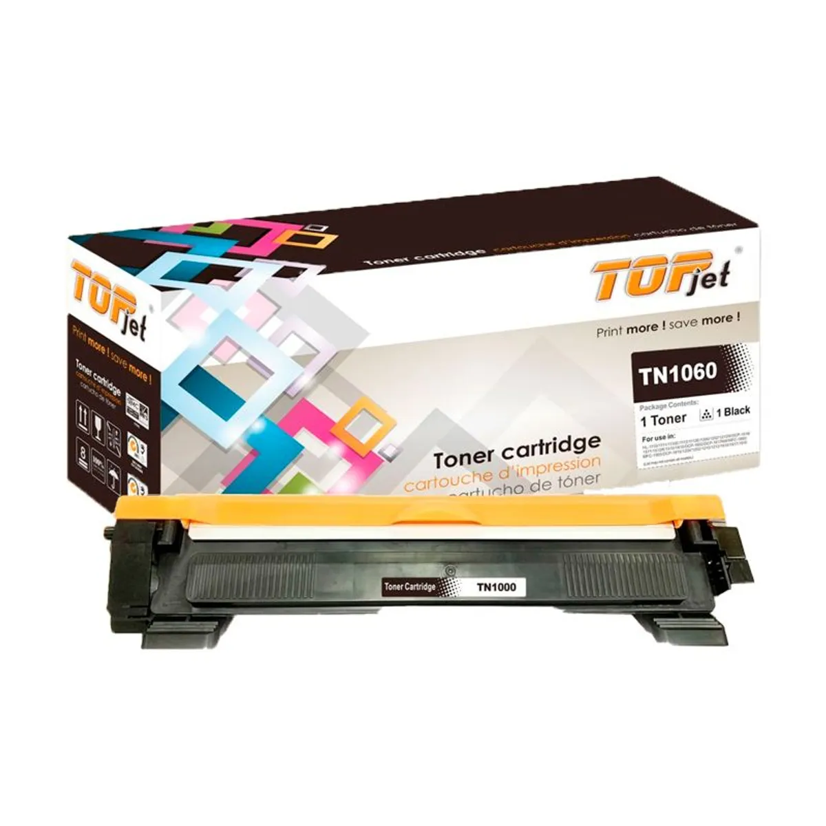 GENERICO - Toner compatible TN-1060 para HL1202 HL1212W  1602 1617NW