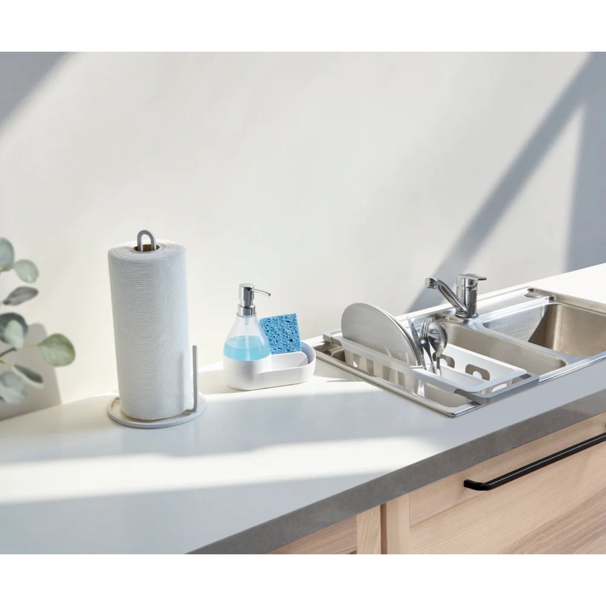 UMBRA - Umbra Juego 3 organizadores de cocina blanco