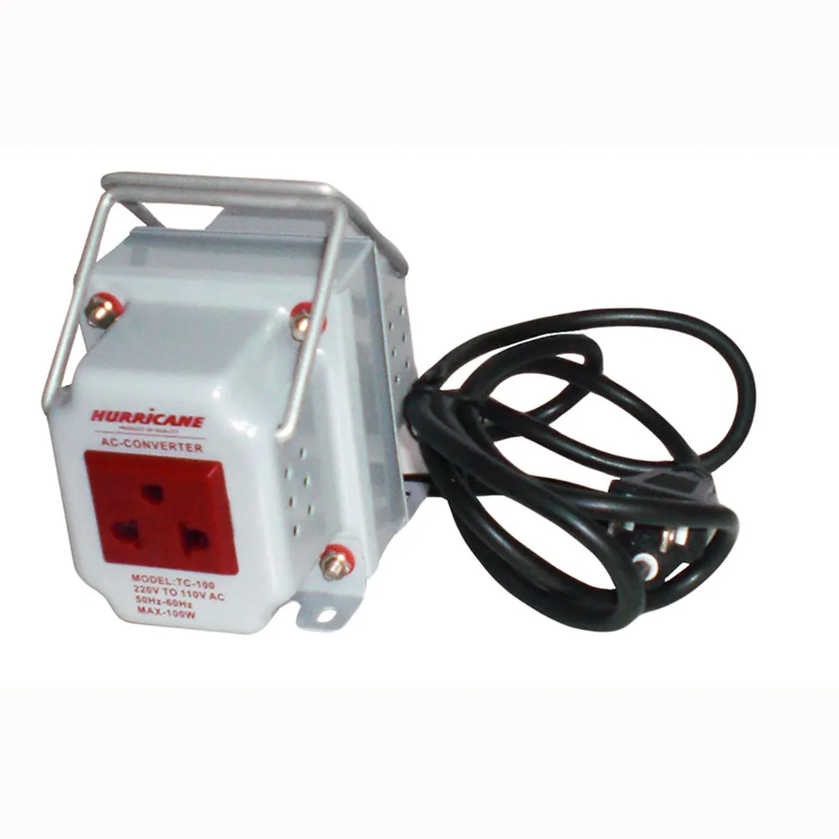 HURRICANE - transformador 220 VAC a 110 VAC - 100 Watts