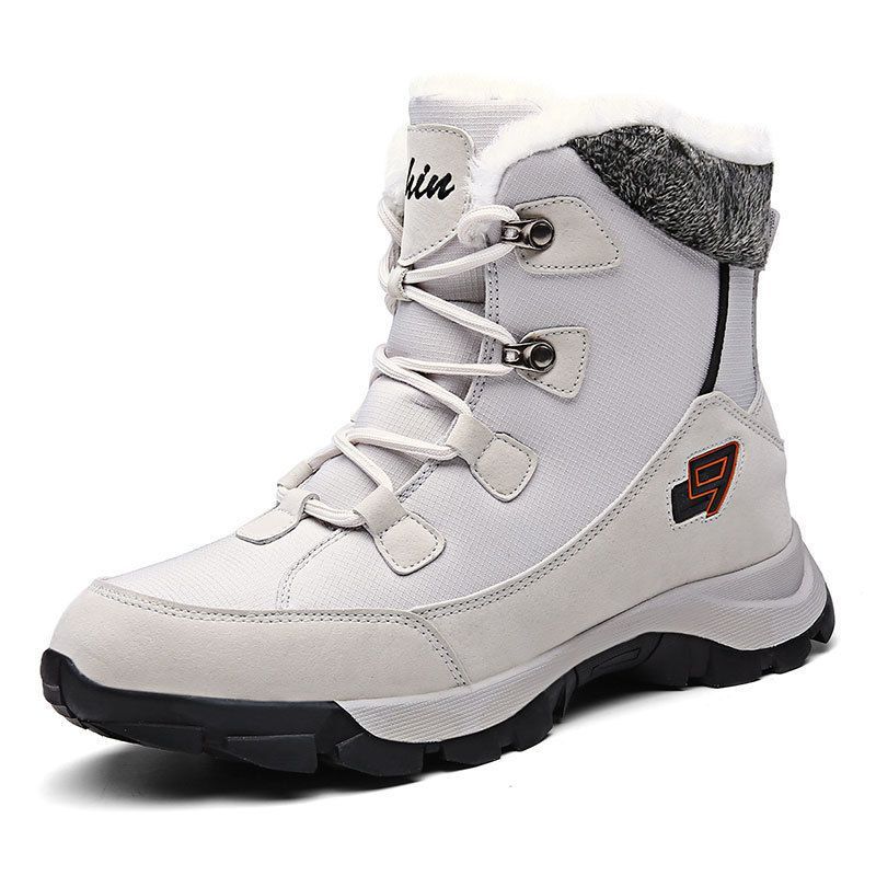 BLWOENS - Cómodas botas nieve al aire libre para hombre - Blanco