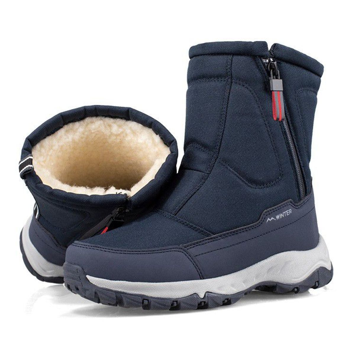 BLWOENS - Botas de nieve para Mujeres antideslizantes y cálidas con de algodón