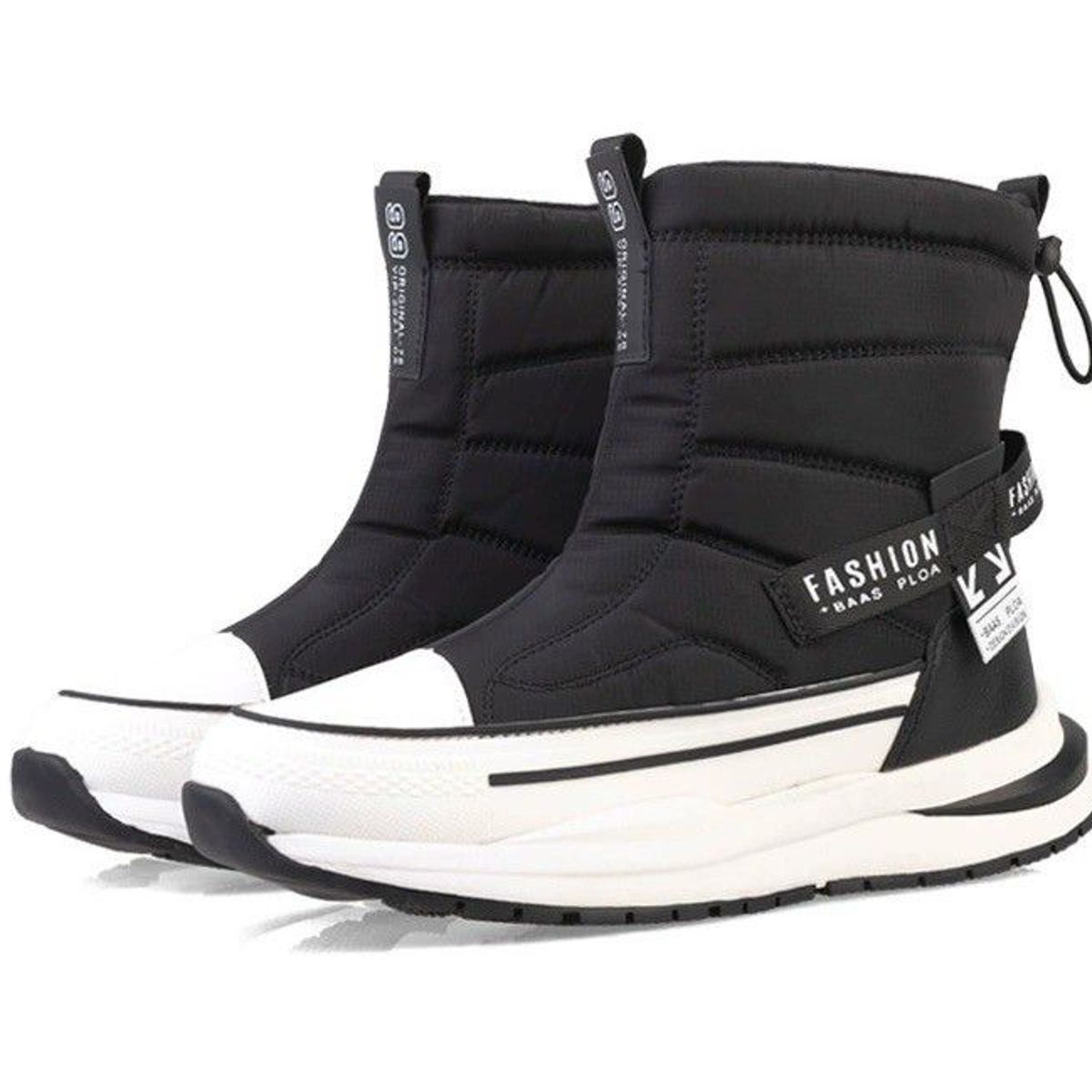 BLWOENS - Botas de nieve para Mujeres antideslizantes y cálidas con de algodón