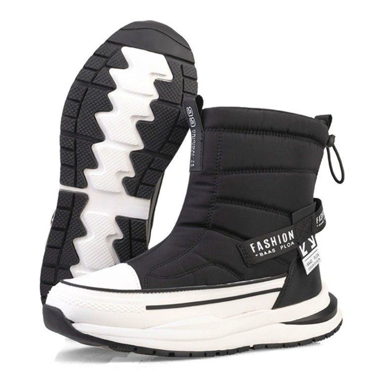 BLWOENS - Botas de nieve para Mujeres antideslizantes y cálidas con de algodón