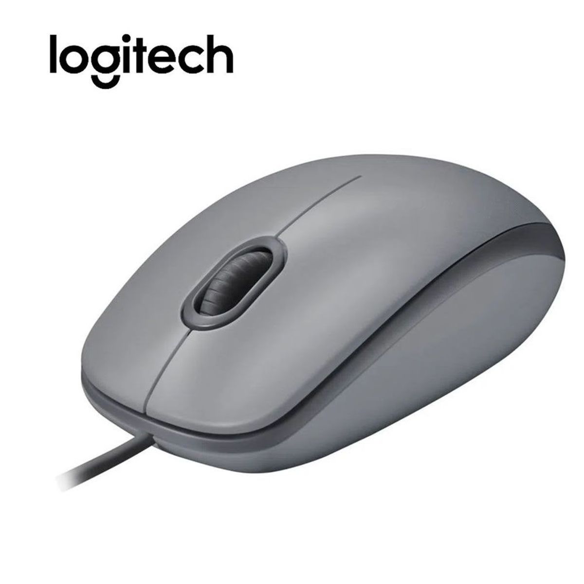 LOGITECH - Mouse Logitech M110 Silent USB Gris