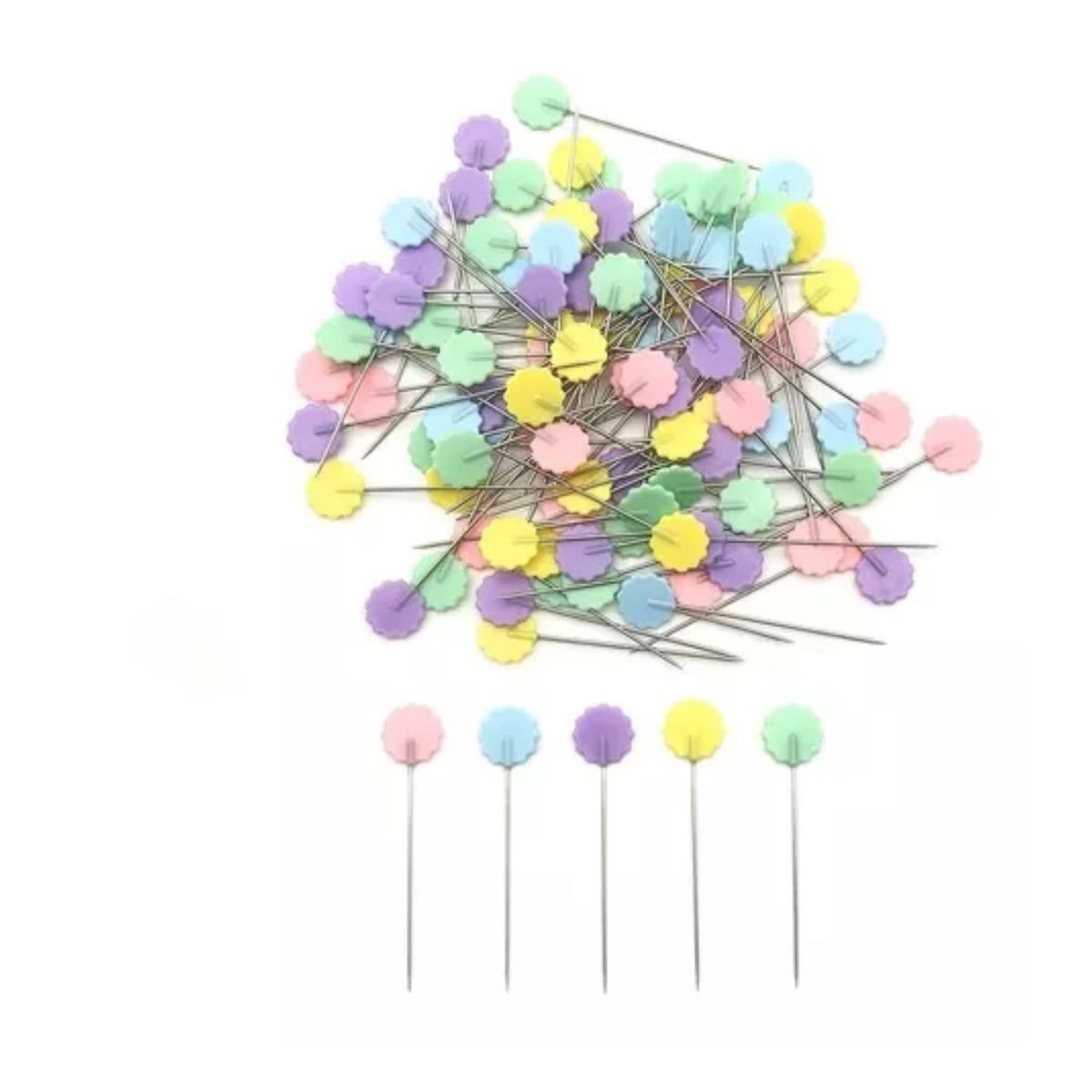 GENERICO - Alfiler Quilting Patchwork Costura - 4 Cajitas