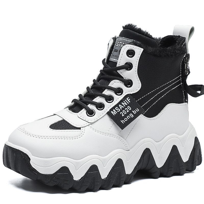 BLWOENS - Zapatillas para mujeres deportivas de ocio personalidad retro-Negro