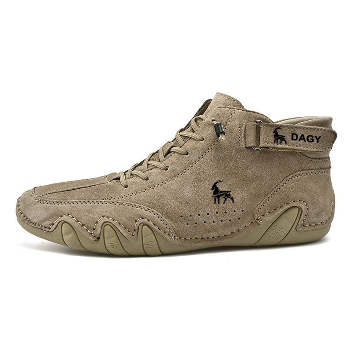 BLWOENS - Zapatos antideslizantes casuales para hombres - Khaki