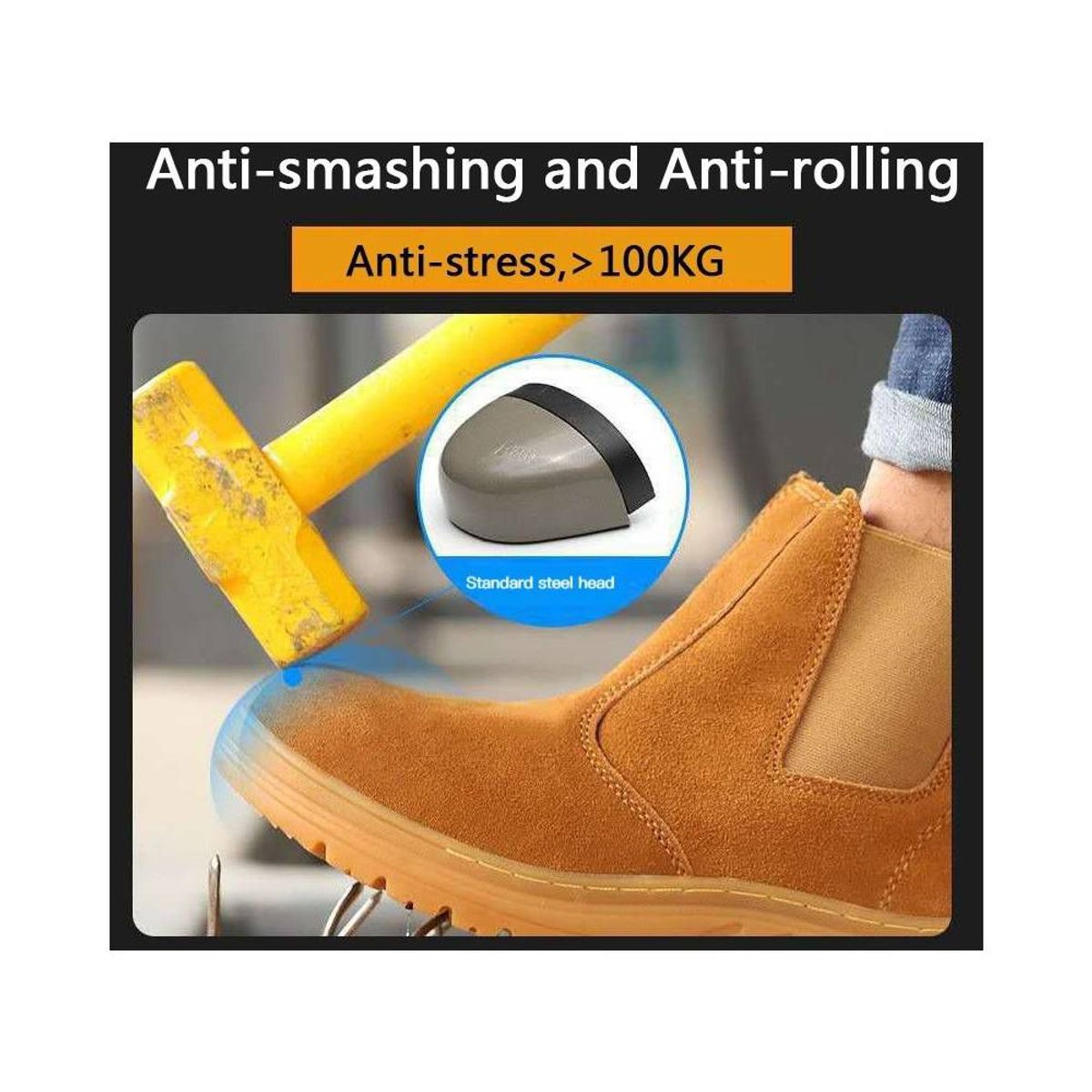 BLWOENS - Zapatos de trabajo hombre seguridad y antipinchazos.