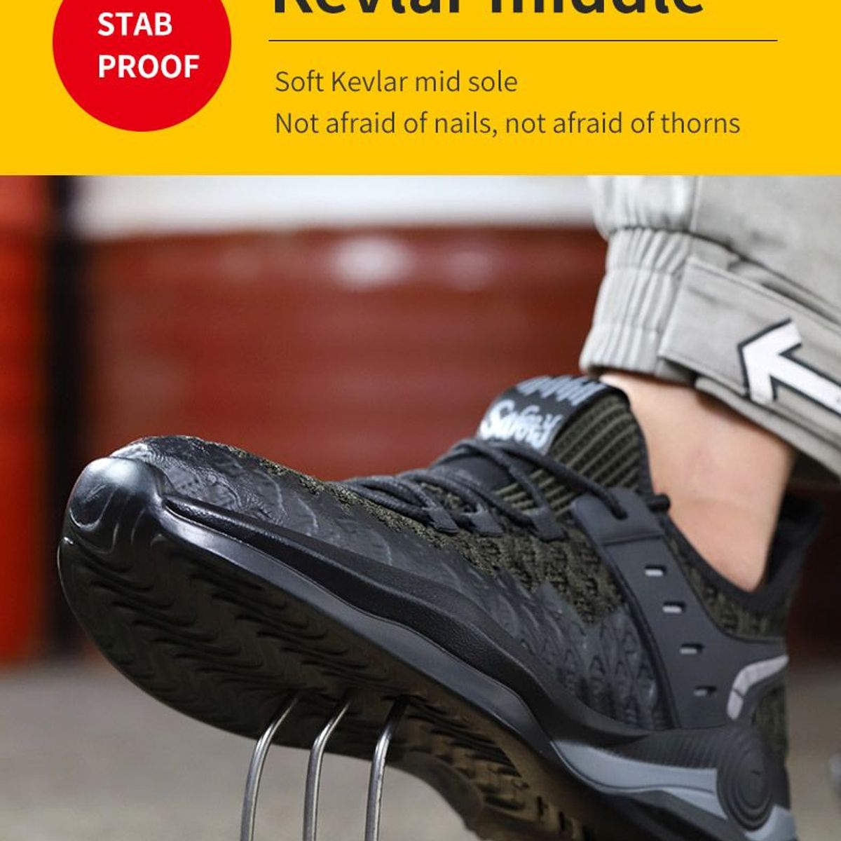 BLWOENS - Zapatos De Trabajo Hombre Seguridad Y Antipinchazos zapatos