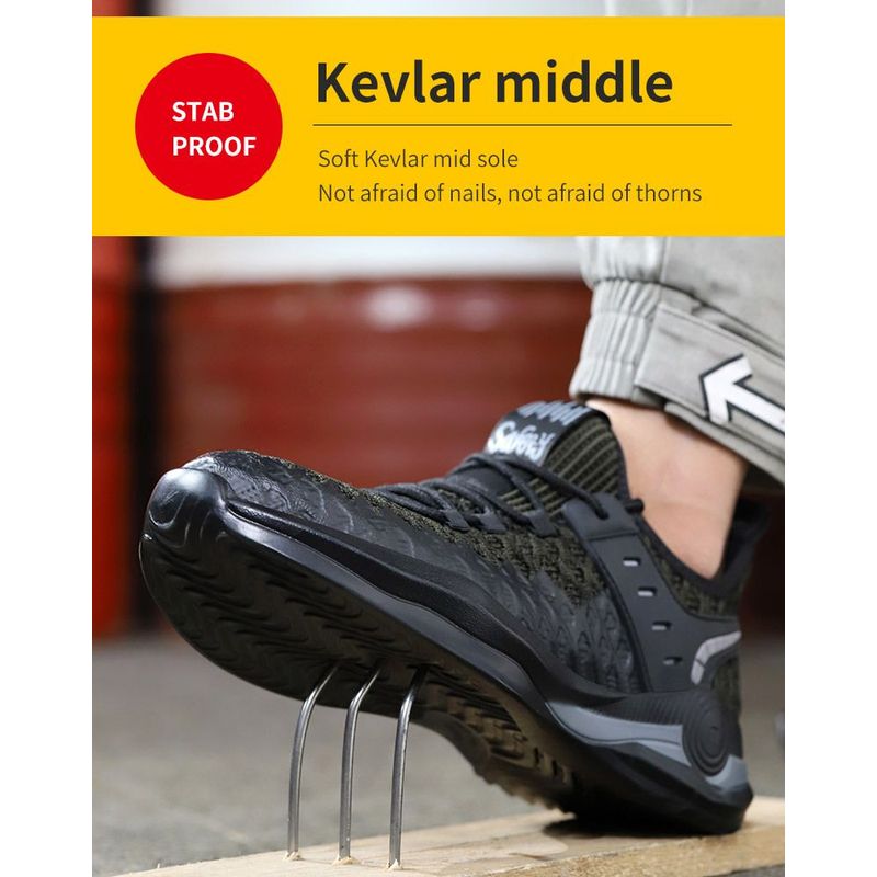 BLWOENS - Zapatos De Trabajo Hombre Seguridad Y Antipinchazos zapatos