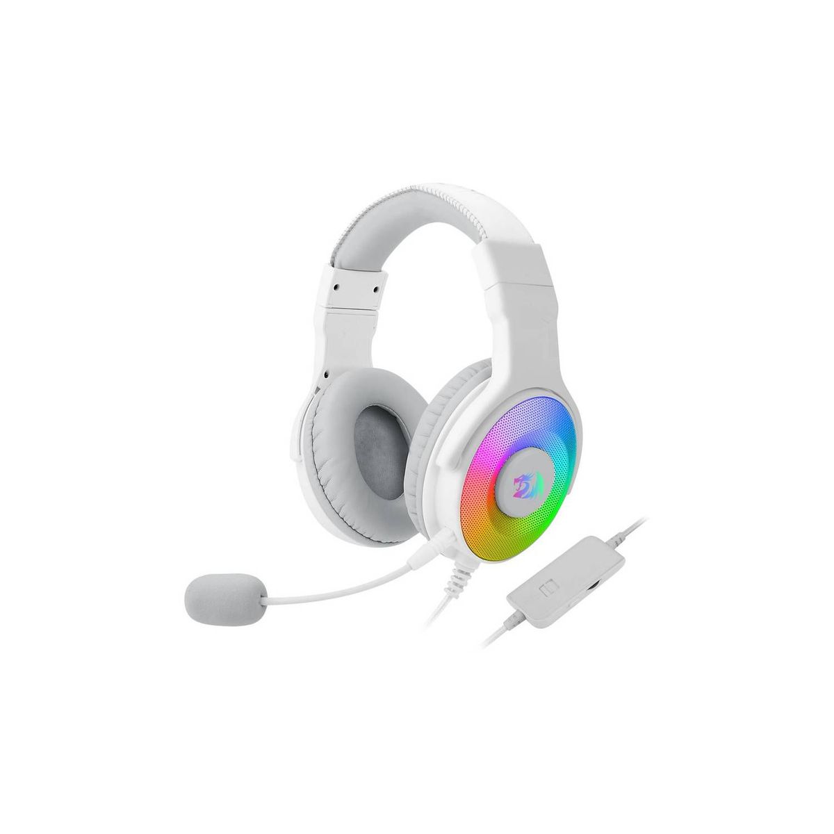 REDRAGON - Auriculares Gamer Redragon PANDORA H350W-RGB ( 7.1 USB )