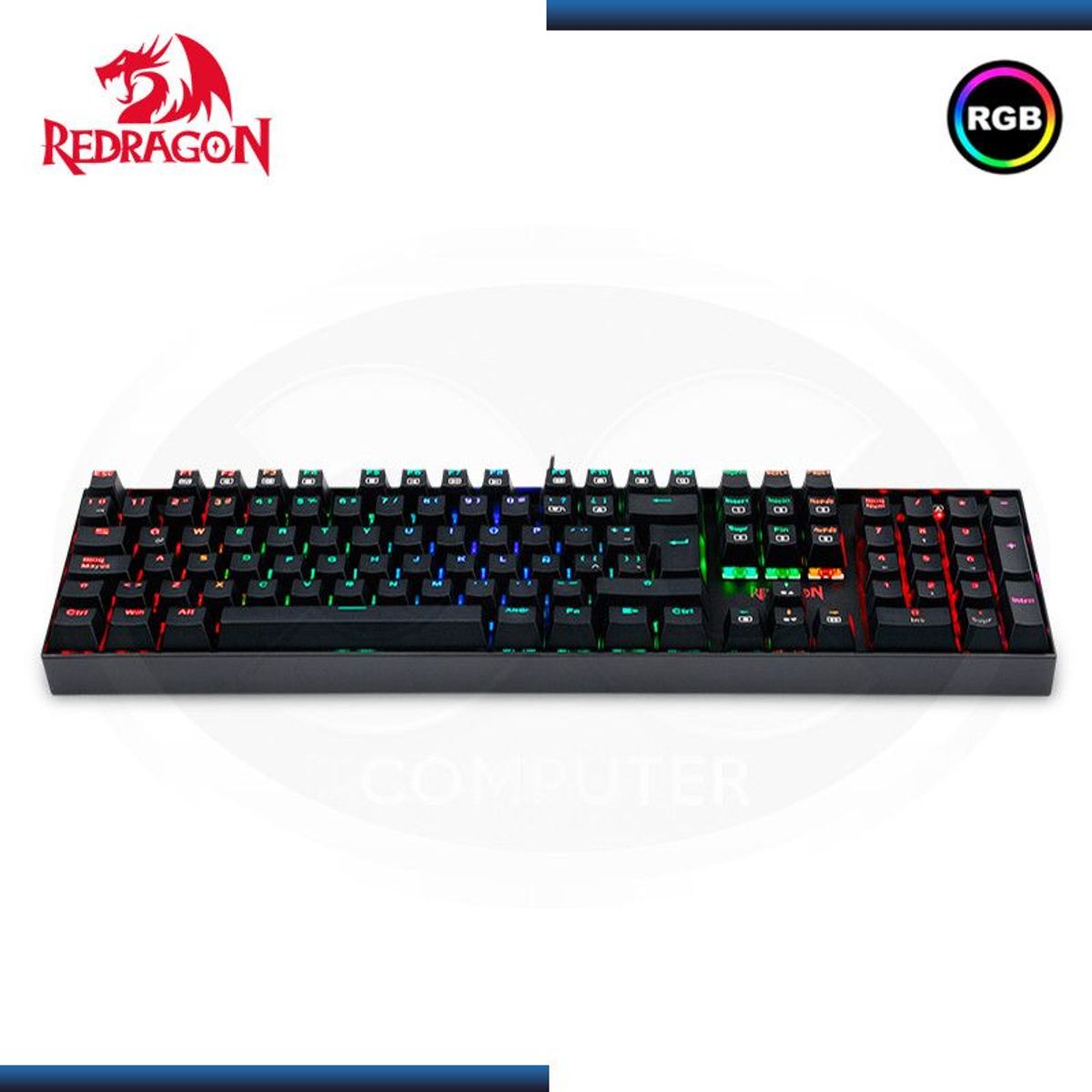 REDRAGON - K551RGB MITRA black Spanish
