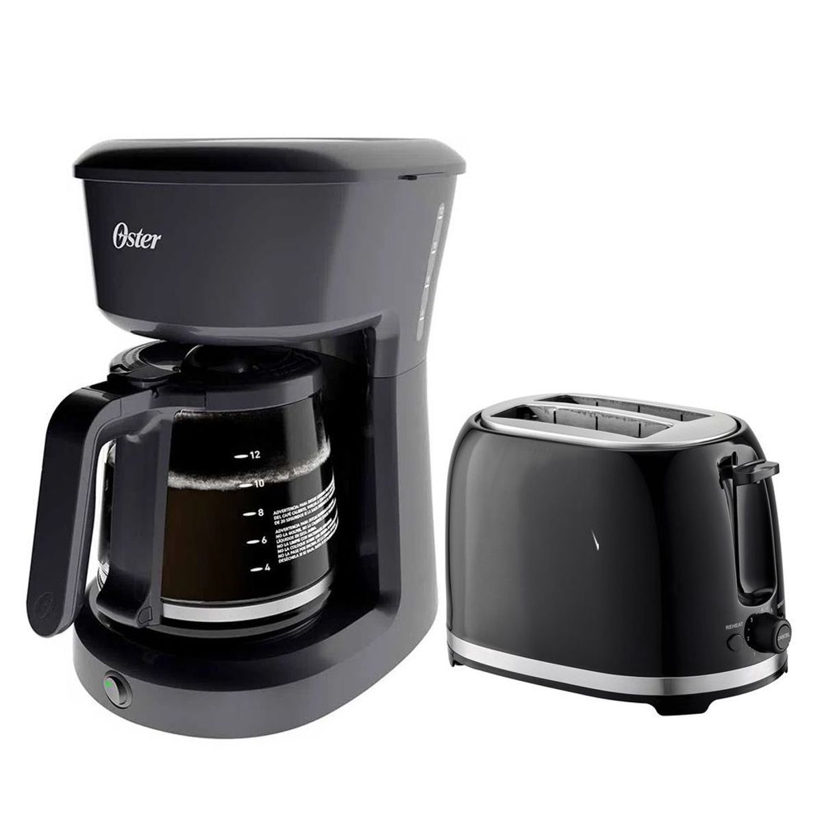 OSTER - Cafetera 12 tazas Oster mas Tostadora Imaco