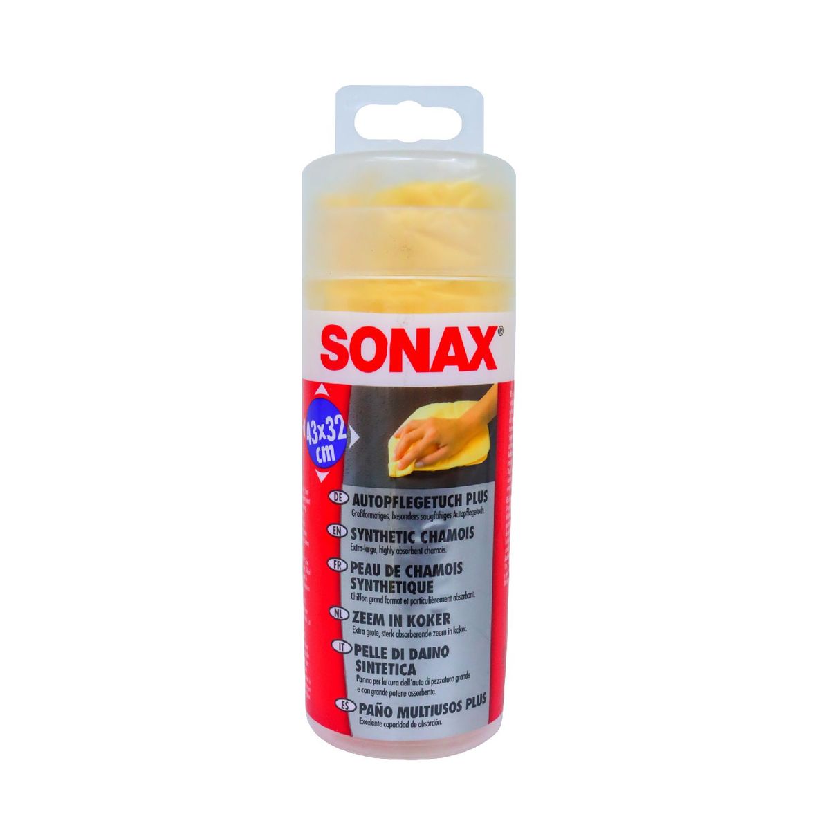 SONAX - PAÑO BAYETA MULTIUSOS PLUS SONAX GAMUZA DE SECADO MEDIANO