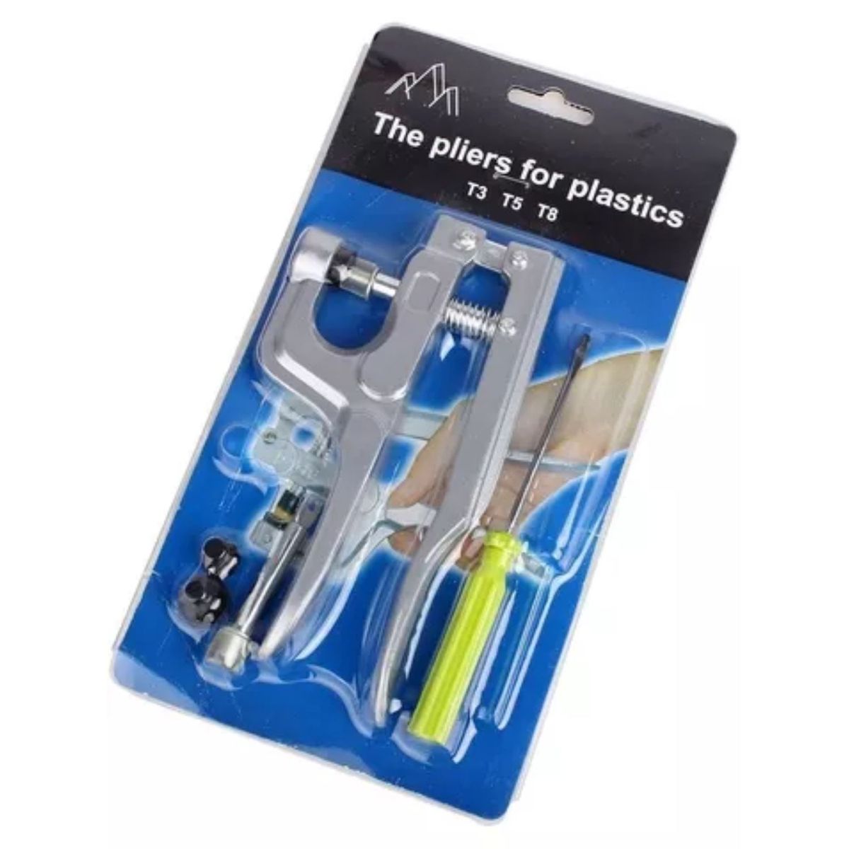 GENERICO - Alicate Manual Para Broches Snaps T3 T5 T8 Presión Mercería