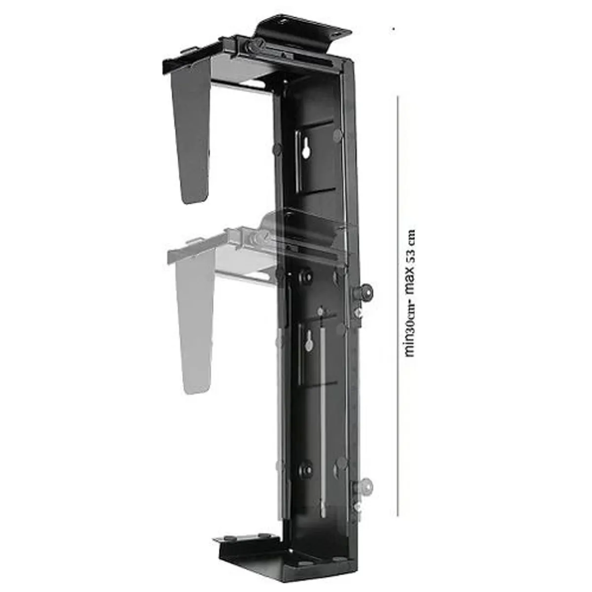 GENERICO - MONTECH - Rack Soporte para CPU / PC  de Pared o Escritorio