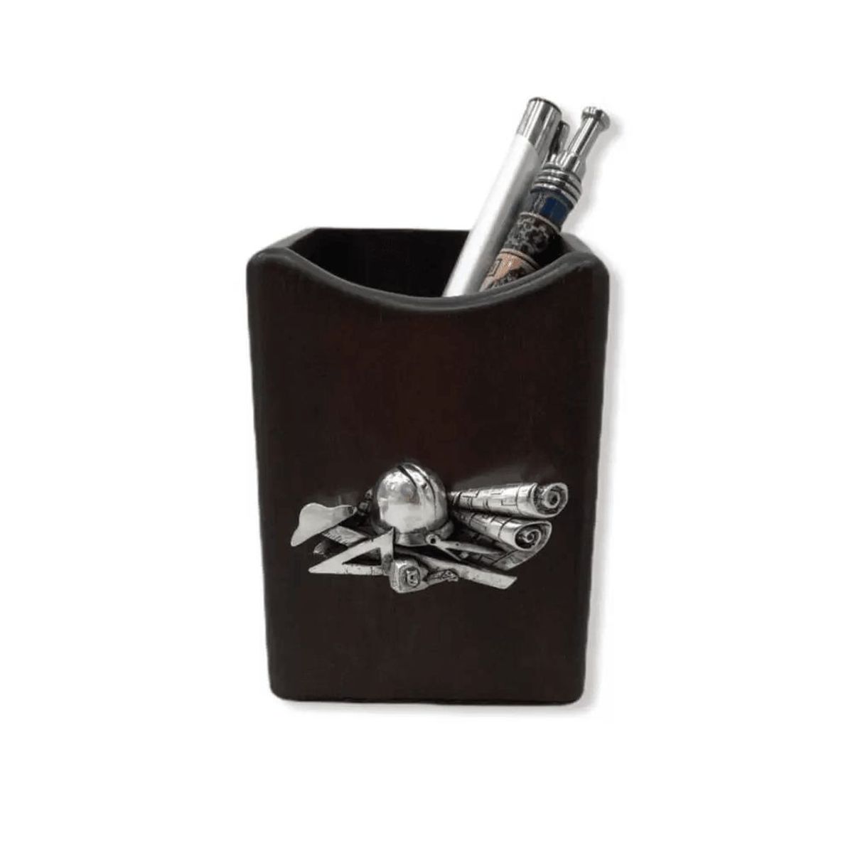 ARGENTARIA - Porta Lapicero Ingeniero - Plata y Madera