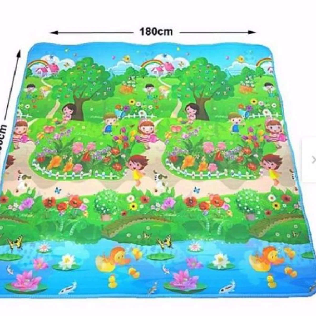 GENERICO - Piso Alfombra Tapete para gatear para bebés Inpermeable